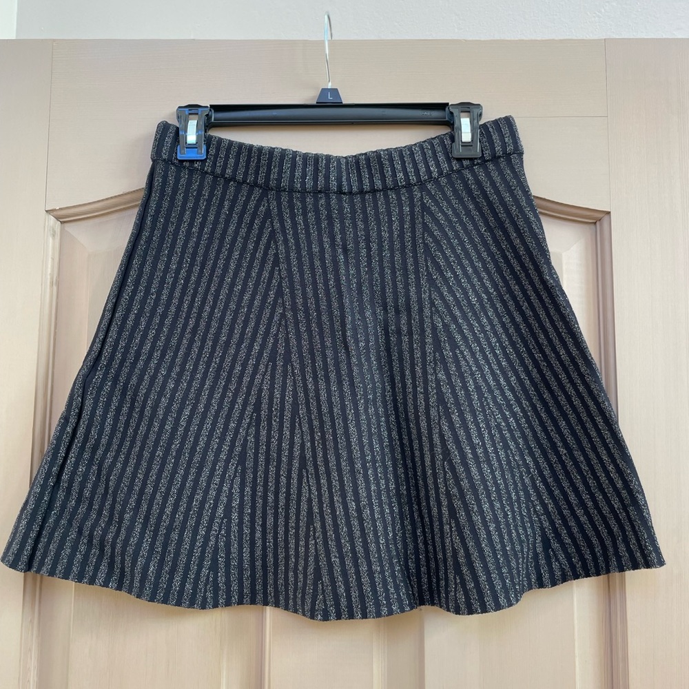 BCBGMaxAzria Sparkle Striped Skirt